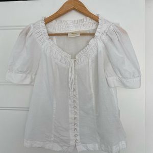 Peasant blouse, Anthropologie